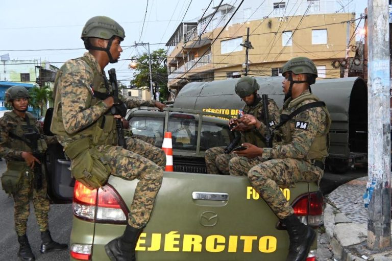 En apoyo a PN Comandancia del Ejército encabeza Operativo seguridad ciudadana