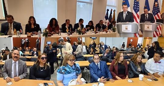 Presidente JCE dice “proceso electoral marcha viento en popa”; en NY valoran su buen trabajo