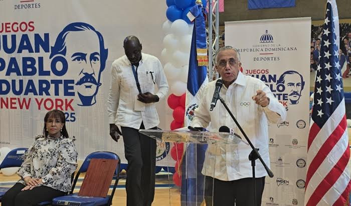 Luisín Mejía dice en NY «con juegos Juan Pablo Duarte está viva la esencia del dominicano»